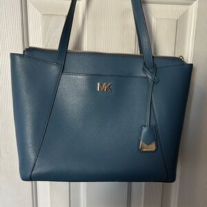 Michael Kors Teal Tote Bag